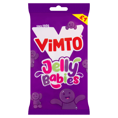 VIMTO JELLY BABIES PMP £1.00 120G