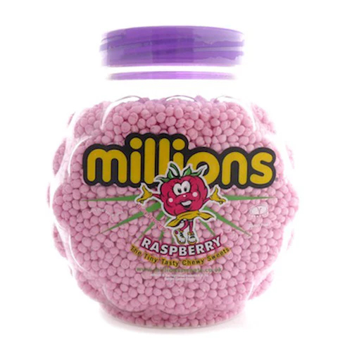 MILLIONS RASPBERRY JAR 2.27KG