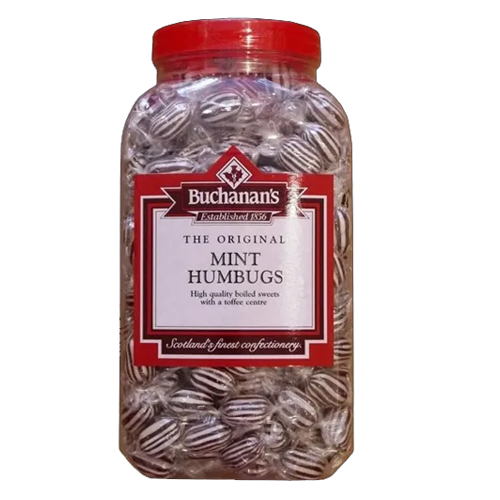BUCHANAN'S JARS MINT HUMBUGS 2.75KG