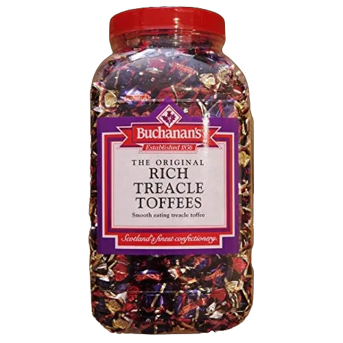 BUCHANAN'S JARS TREACLE TOFFEES 2.25KG