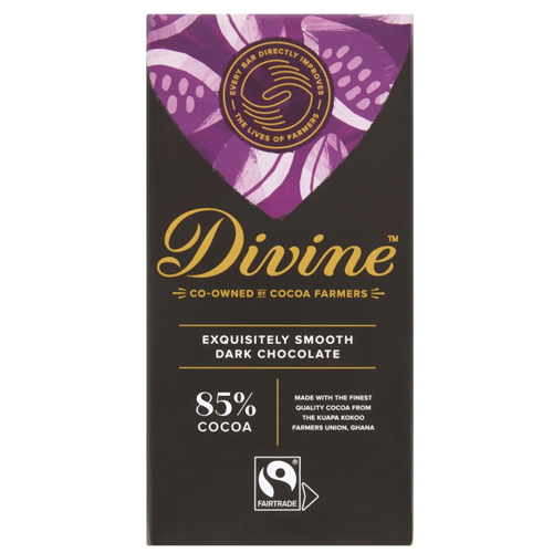 DIVINE EXQUISITELY SMOOTH DARK CHOCOLATE 90G