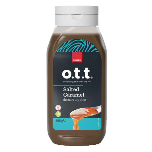 MACPHIE OTT SALTED CARAMEL DESSERT TOPPING 500G
