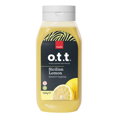 MACPHIE OTT SICILIAN LEMON DESSERT TOPPING 500G