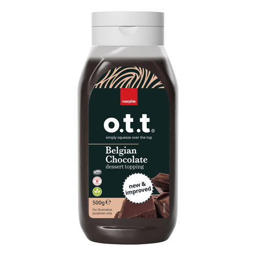 MACPHIE OTT CHOCOLATE DESSERT TOPPING 500G