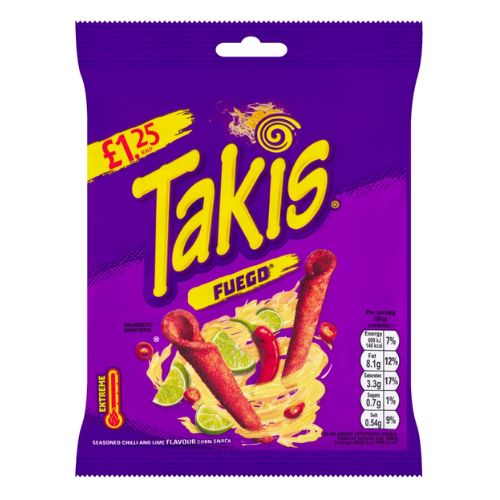 TAKIS FUEGO PMP £1.25 55G