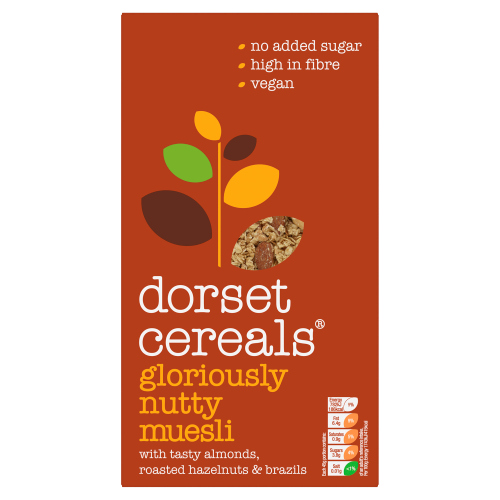 DORSET CEREALS GLORIOUSLY NUTTY MUESLI 500G