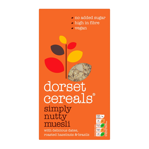 DORSET CEREALS SIMPLY NUTTY MUESLI 560G