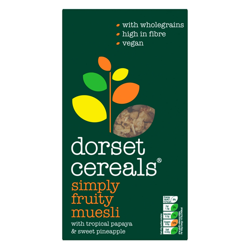 DORSET CEREALS SIMPLY FRUITY MUESLI 630G