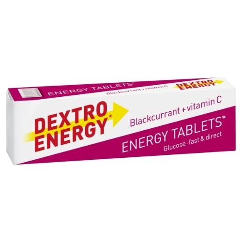 DEXTRO ENERGY 14 BLACKCURRANT + VITAMIN C ENERGY TABLETS 47G