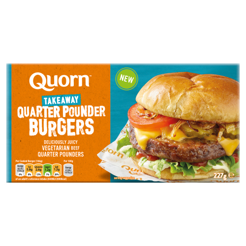 QUORN 2 QUARTER POUNDERS 227G