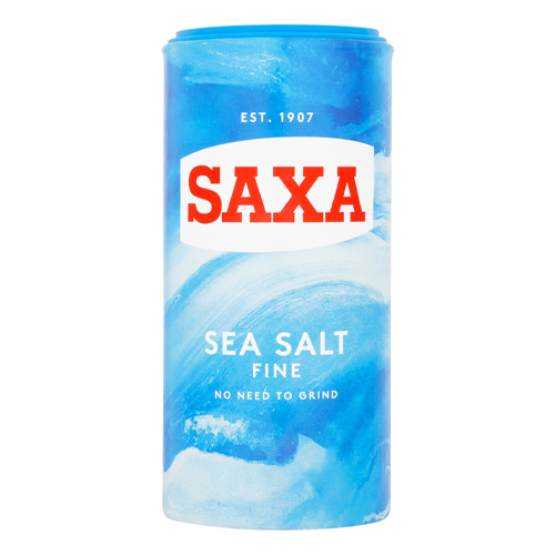SAXA SEA SALT FINE 350G
