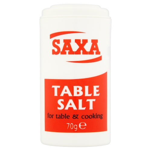 SAXA TABLE SALT 70G
