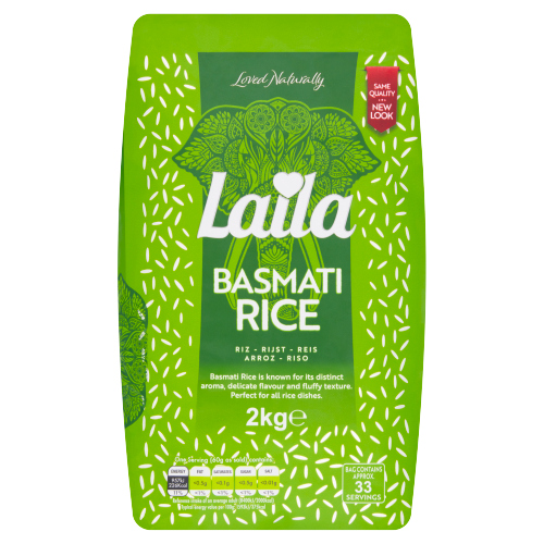LAILA BASMATI RICE 2KG