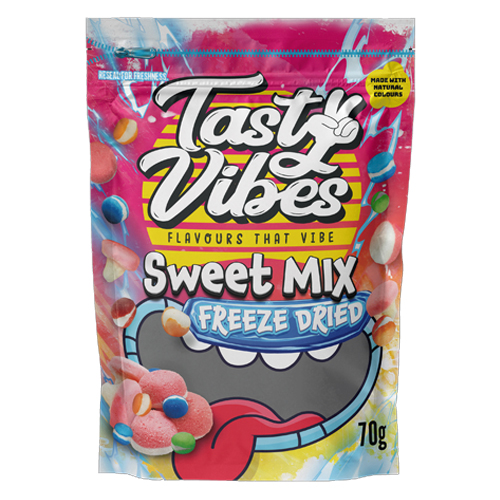 TASY VIBES FREEZE DRIED SWEET MIX 70G