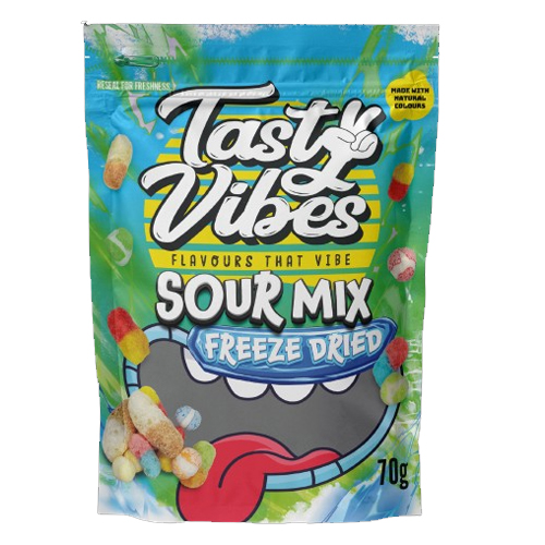 TASY VIBES FREEZE DRIED SOUR MIX 70G