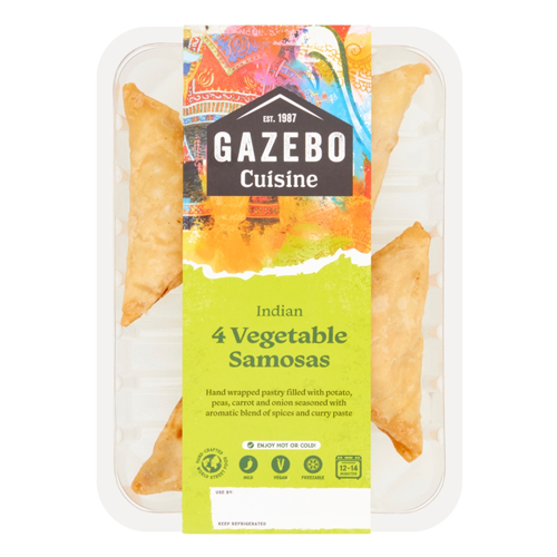 GAZEBO 4 VEGETABLE SAMOSA 160G