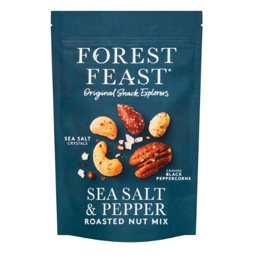 FOREST FEAST SEA SALT & BLACK PEPPERCORN 120G