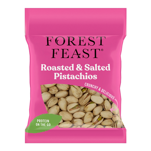FOREST FEAST ROASTED & SALTED PISTACHIOS 35G