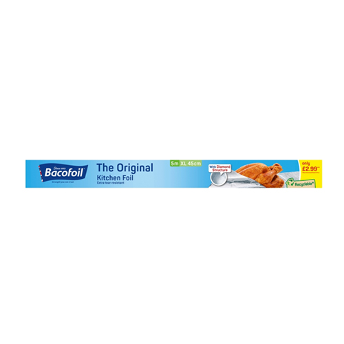 BACOFOIL ORIGINAL FOIL PMP £2.99 5M 450MM