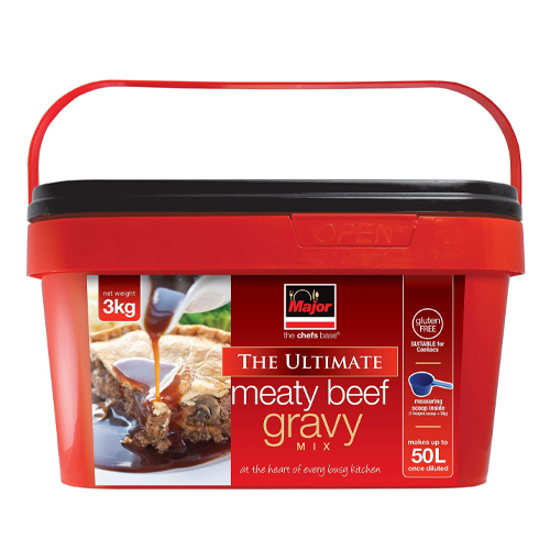 MAJOR MEATY BEEF GRAVY MIX 3KG