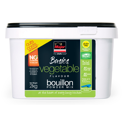 MAJOR BASICS VEGETABLE BOUILLON POWDER 2KG