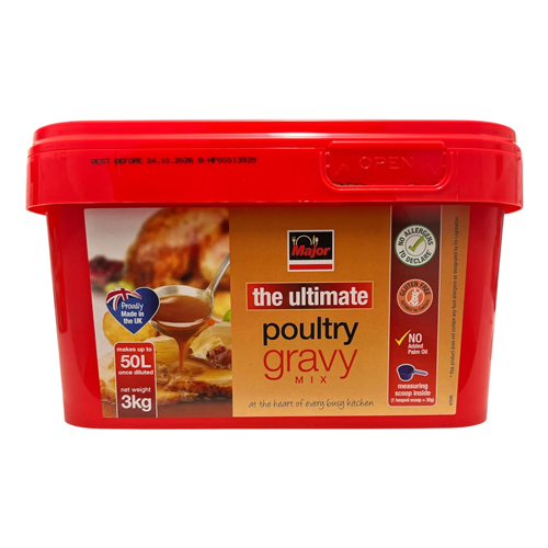 MAJOR POULY GRAVY MIX 3KG