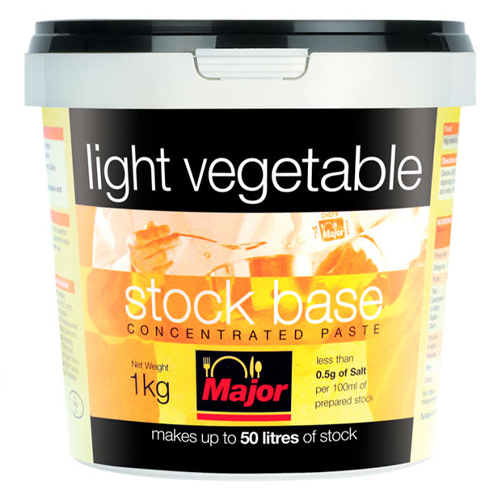 MAJOR LIGHT VEGETABLE STOCK BASE PASTE 1KG