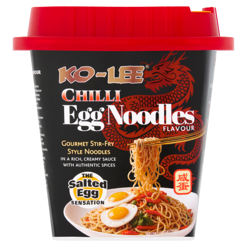 KO-LEE CHILLI EGG NOODLES 92G