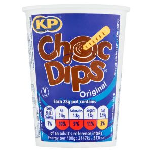 KP CHOC DIPS ORIGINAL SINGLES 28G