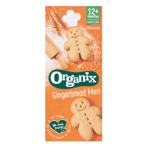ORGANIX 15 GINGERBREAD BISCUITS 12+ MONTHS 135G