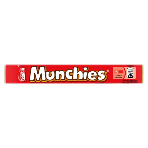 MUNCHIES MILK CHOCOLATE TUBE 52G