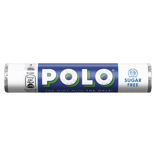 POLO SUGAR FREE MINT TUBE 33.4G