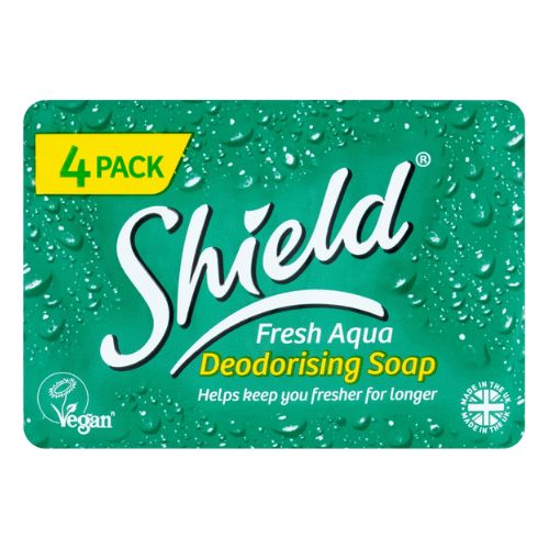 SHIELD FRESH AQUA DEODORISING SOAP115G
