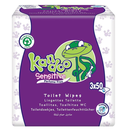 KANDOO SENSITIVE 150 WIPES
