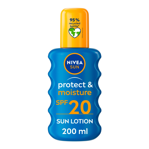 NIVEA PROTECT & MOISTURE PUMP SPRAY SPF 20 200ML