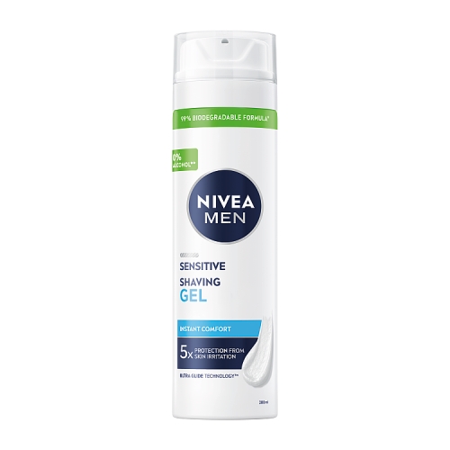 NIVEA MEN SHAVING GEL SENSITIVE 200ML