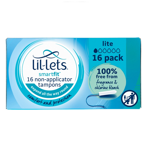 LIL-LETS SMARTFIT NON APPLICATOR LITE 16S