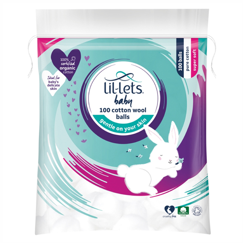 LIL-LETS BABY COTTON BALLS 100S