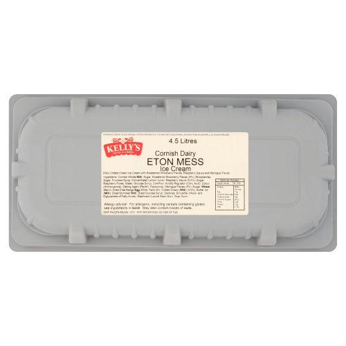 KELLY'S CORNISH DAIRY ETON MESS ICE CREAM 4.5L