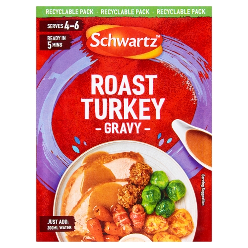 SCHWARTZ ROAST TURKEY GRAVY 25G