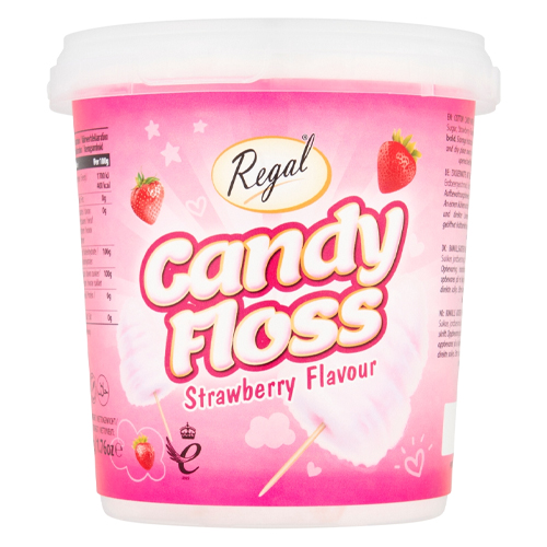 REGAL STRAWBERRY CANDY FLOSS 50G