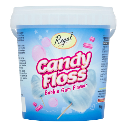 REGAL BUBBLEGUM CANDY FLOSS 50G