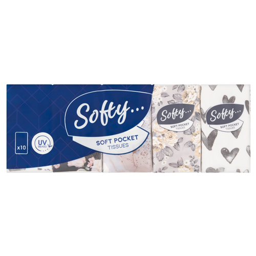 SOFTY FACIAL TISSUE 10PK