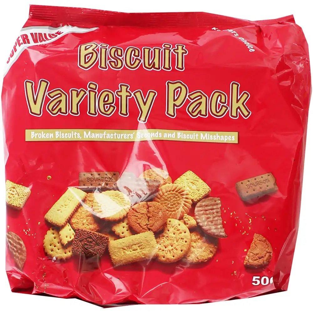 KEEPERS CHOICE VARIETY BISCUITS 500G