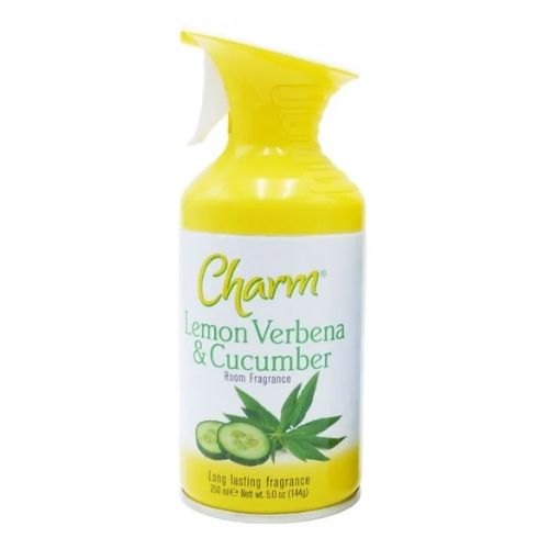 CHARM LEMON & VERBENA DRY SPRAY AIR FRESHENER 250ML