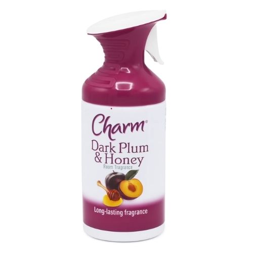 CHARM DARK PLUM & HONEY DRY SPRAY AIR FRESHENER 250ML