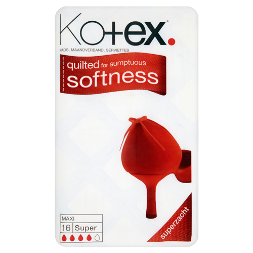 KOTEX MAXI SUPER 16 PACK