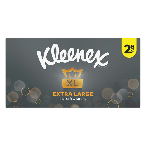 KLEENEX EXTRA LARGE TWIN 2X90S