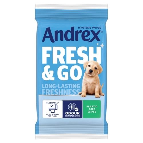 ANDREX FRESH & GO HYGIENE WIPES