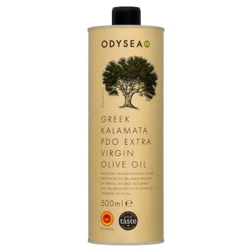 ODYSEA KALAMATA PDO EXTRA VIRGIN OLIVE OIL 500ML